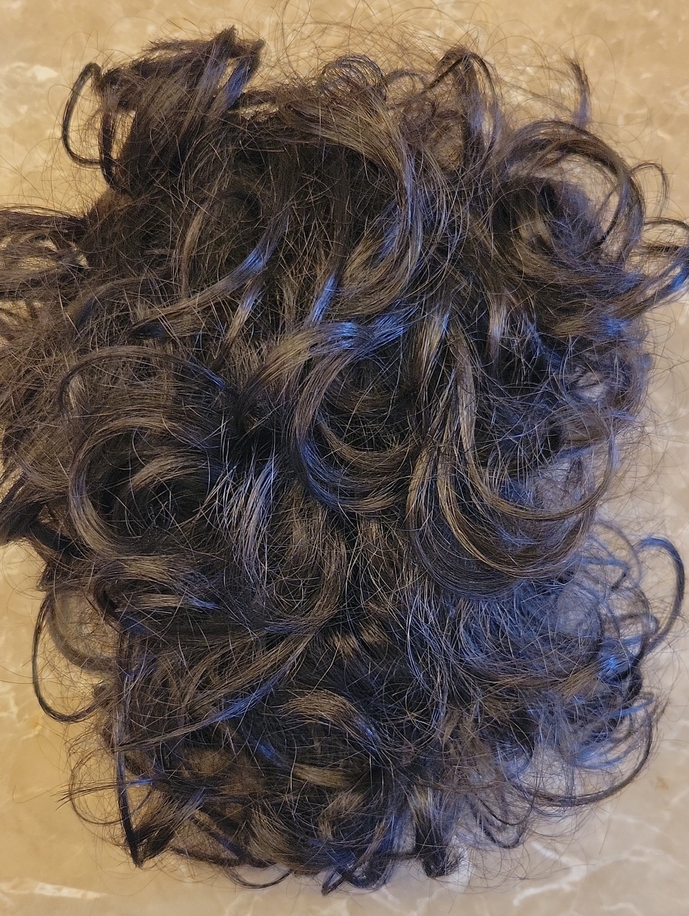 Paula Young® Synthetic Full Volume Dark Brown Curly Women's Hairpiece